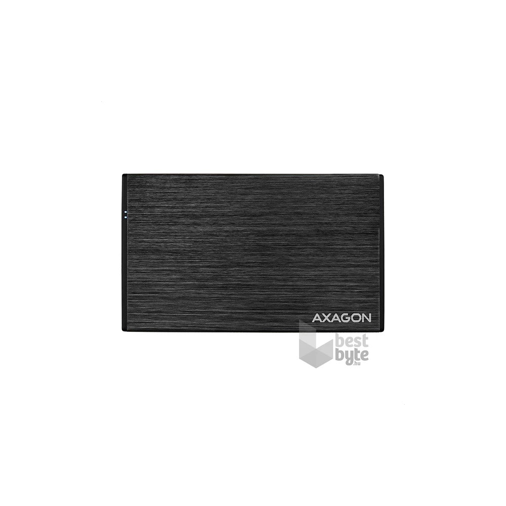 Axagon EE25-XA3 USB 3.0 fekete külső alumínium HDD/SSD ház