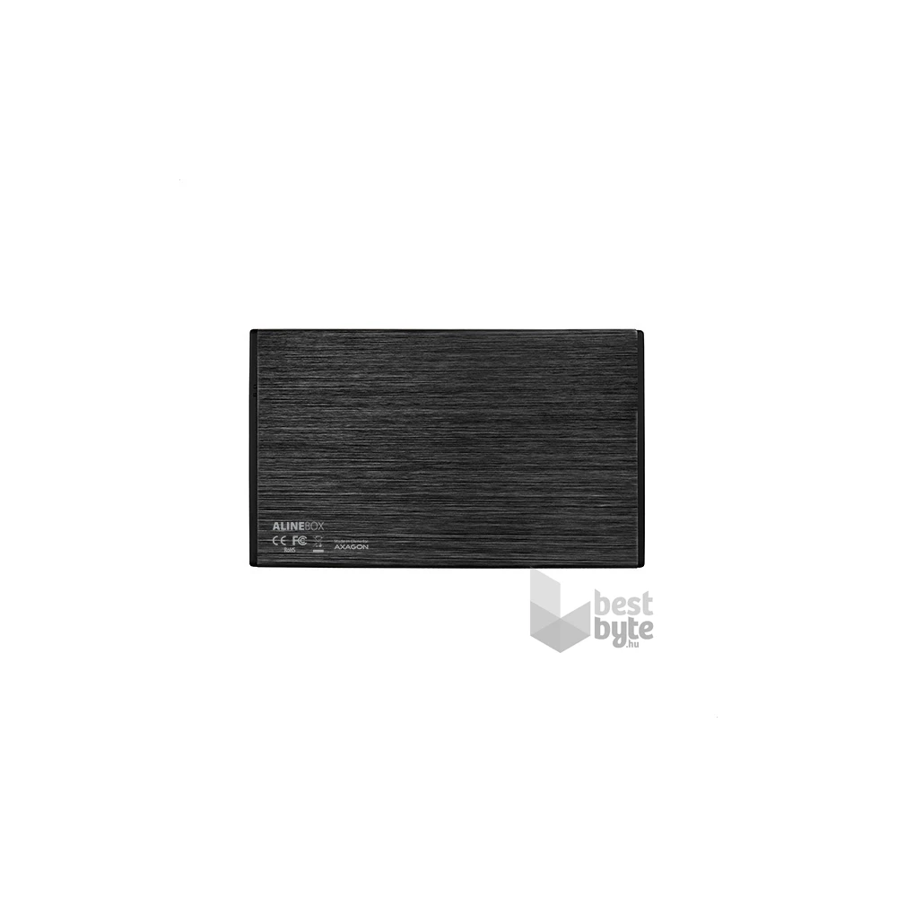 Axagon EE25-XA3 USB 3.0 fekete külső alumínium HDD/SSD ház