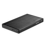 Axagon EE25-XA6 USB 3.0 fekete külső alumínium HDD/SSD ház