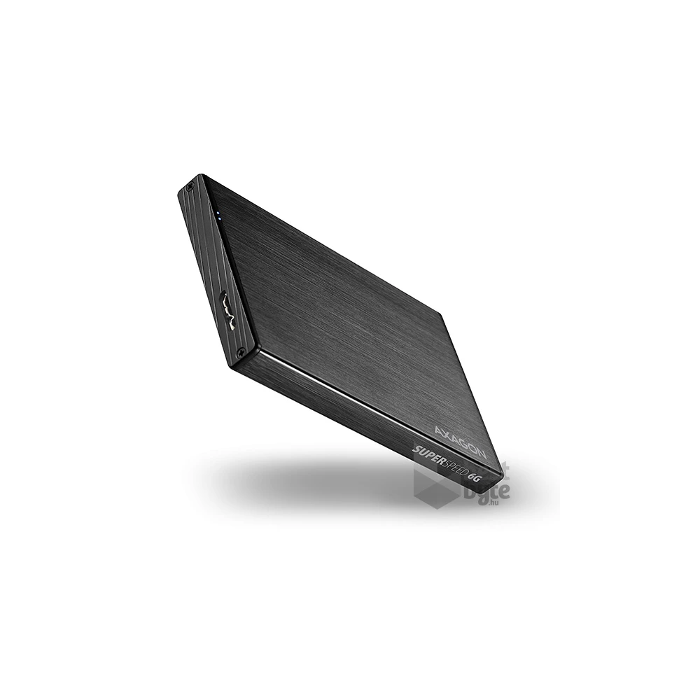 Axagon EE25-XA6 USB 3.0 fekete külső alumínium HDD/SSD ház