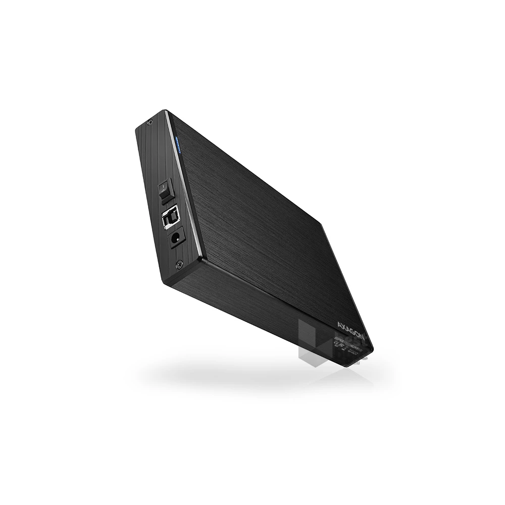Axagon EE35-XA3 USB 3.0 fekete külső alumínium 3,5" HDD ház