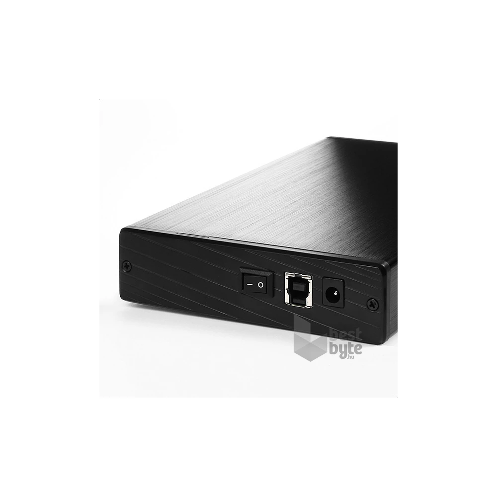Axagon EE35-XA3 USB 3.0 fekete külső alumínium 3,5" HDD ház