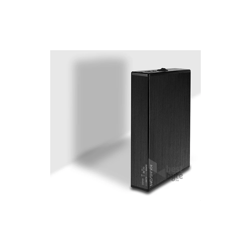 Axagon EE35-XA3 USB 3.0 fekete külső alumínium 3,5" HDD ház