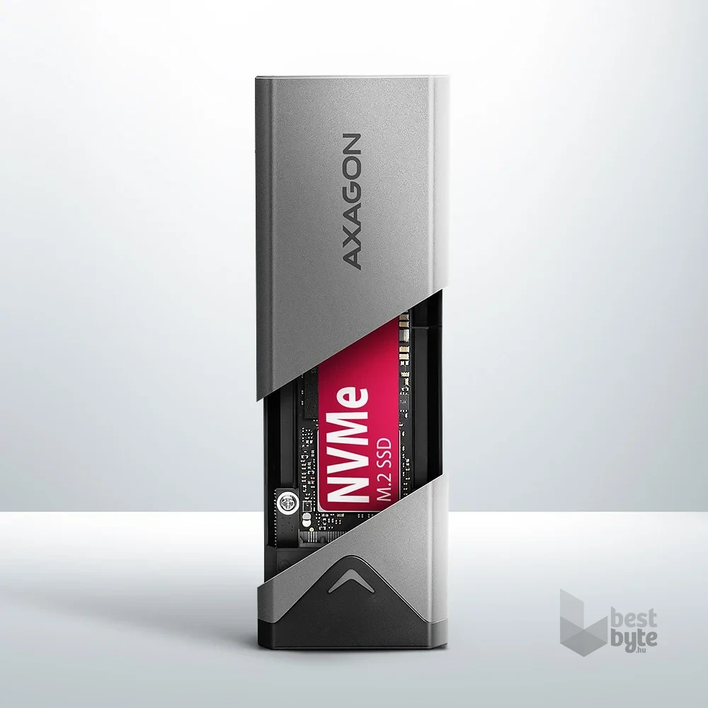 Axagon EEM2-UG2 USB-C 3.2 NVME M2 fekete ház