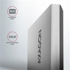 Axagon EEM2-UG2 USB-C 3.2 NVME M2 fekete ház