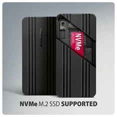 Axagon EEM2-40G M.2 NVMe SSD-hez USB-C 40Gbps külső ház