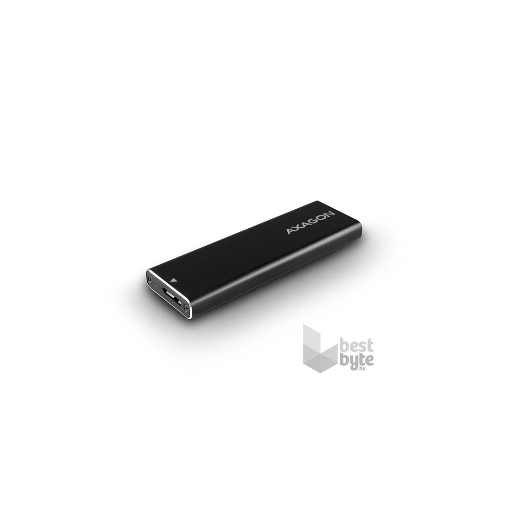 Axagon EEM2-U3 USB 3.0 SATA M2 fekete ház
