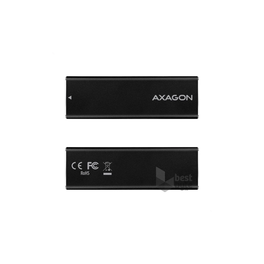 Axagon EEM2-U3 USB 3.0 SATA M2 fekete ház