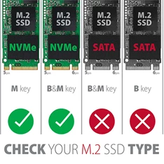 Axagon EEM2-UG2 USB-C 3.2 NVME M2 fekete ház