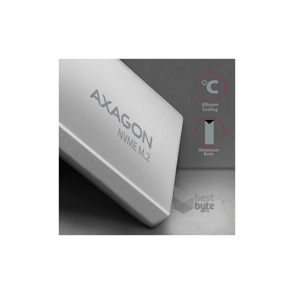 Axagon EEM2-UG2 USB-C 3.2 NVME M2 fekete ház