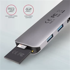 Axagon HMC-5 SuperSpeed USB-C COMBO 5in1 HUB