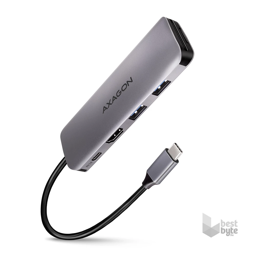 Axagon HMC-5 SuperSpeed USB-C COMBO 5in1 HUB