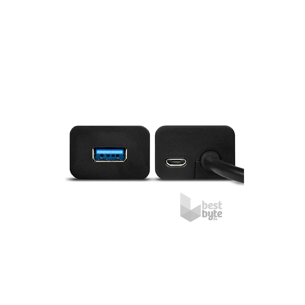 Axagon HUE-S2B 4 portos USB3.0 gyorstöltő HUB