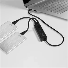 Axagon HUE-S2B 4 portos USB3.0 gyorstöltő HUB