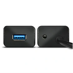 Axagon HUE-SA7BP 7 portos USB3.0 gyorstöltő fekete HUB