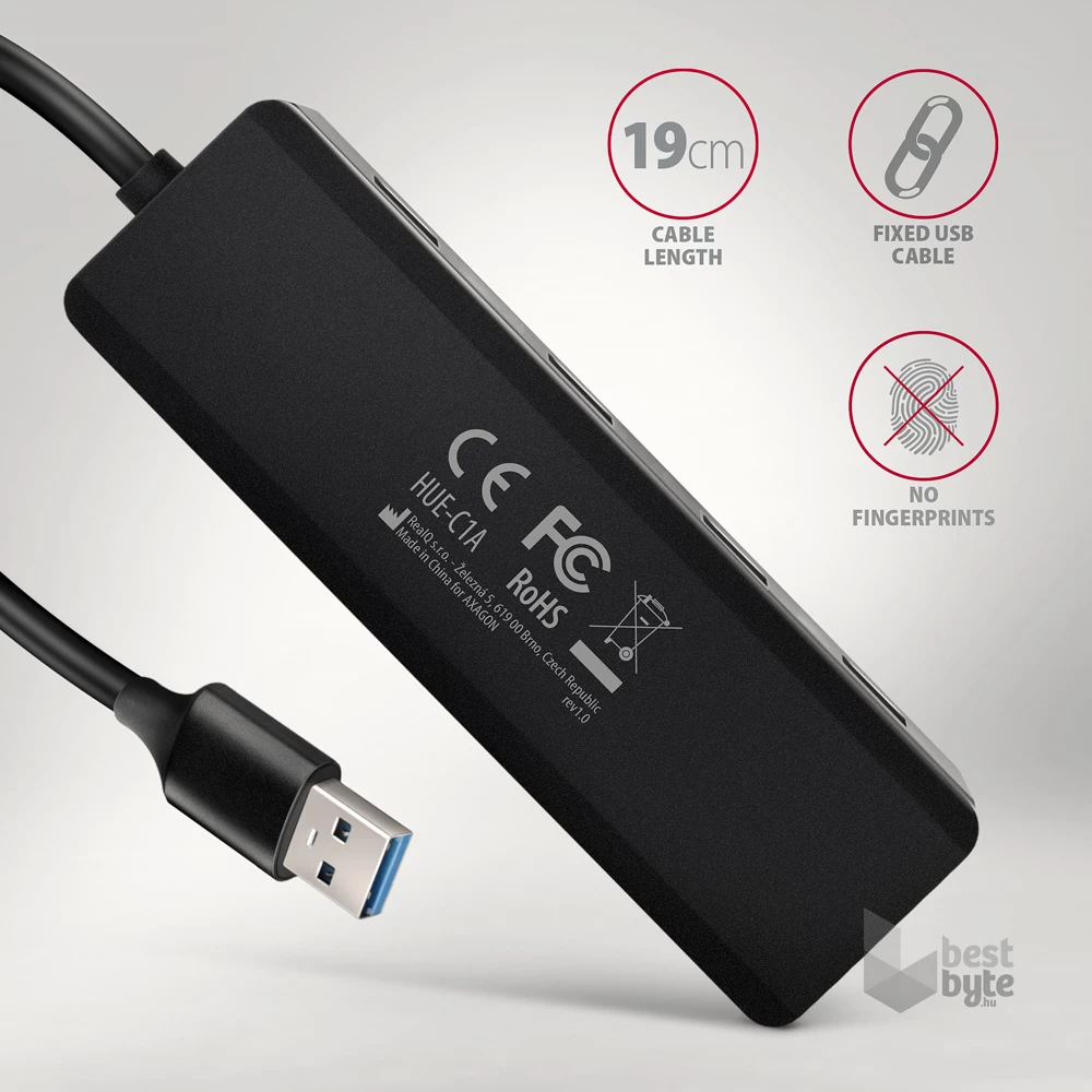 Axagon HUE-C1A 4xUSB USB HUB