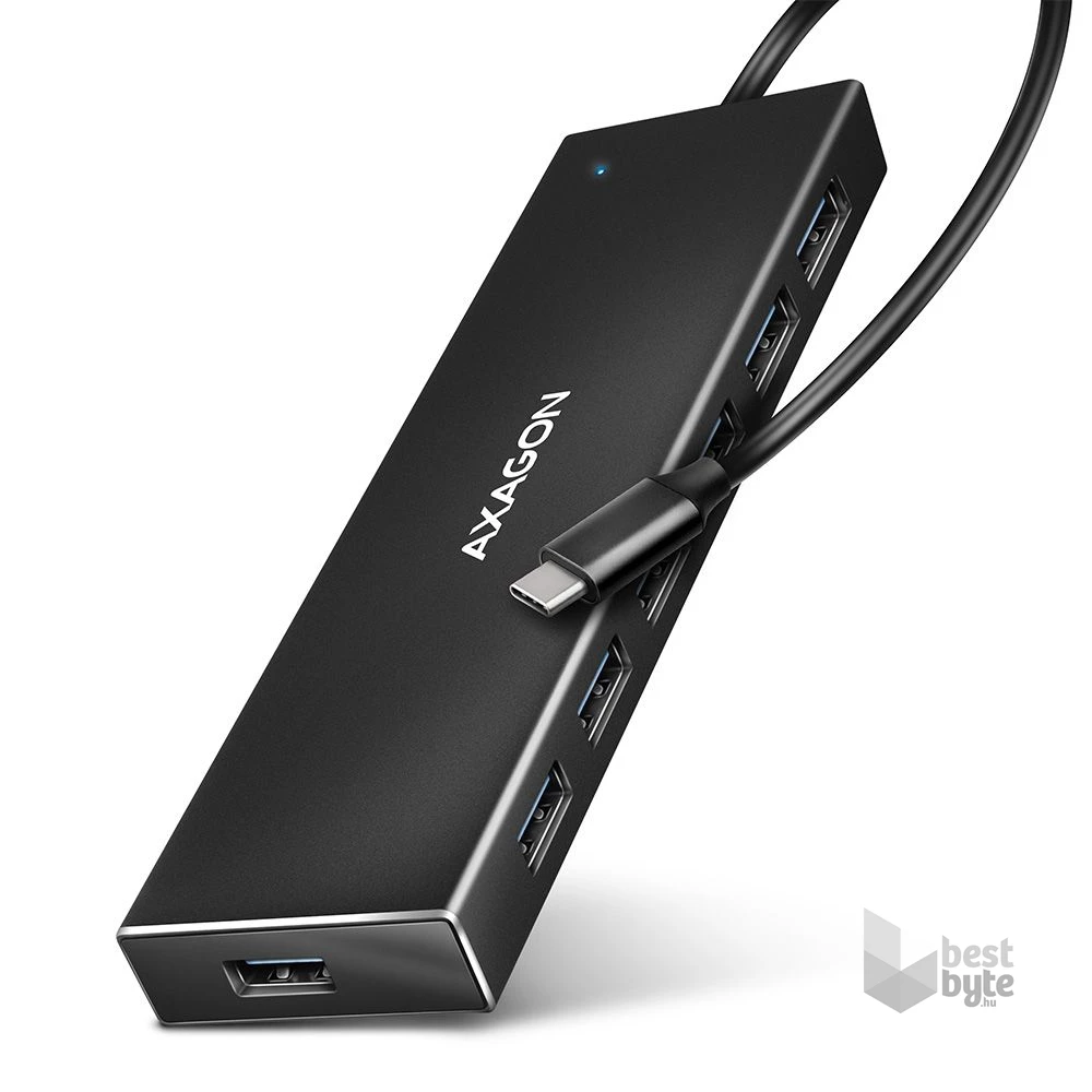 Axagon HUE-F7C SuperSpeed USB-C FLAT CHARGING hub
