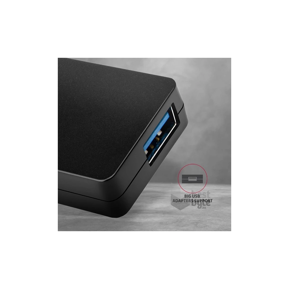 Axagon HUE-G1A 4 portos USB3.0 HUB