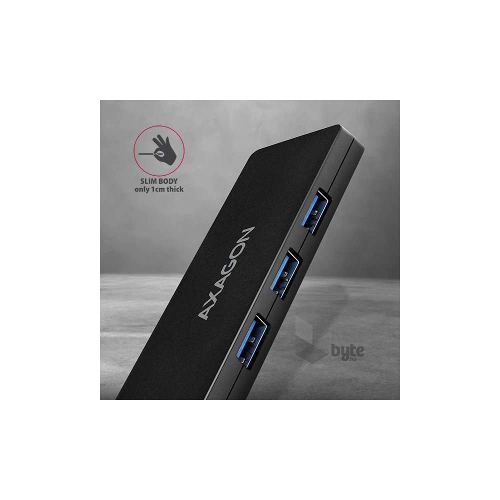 Axagon HUE-G1A 4 portos USB3.0 HUB