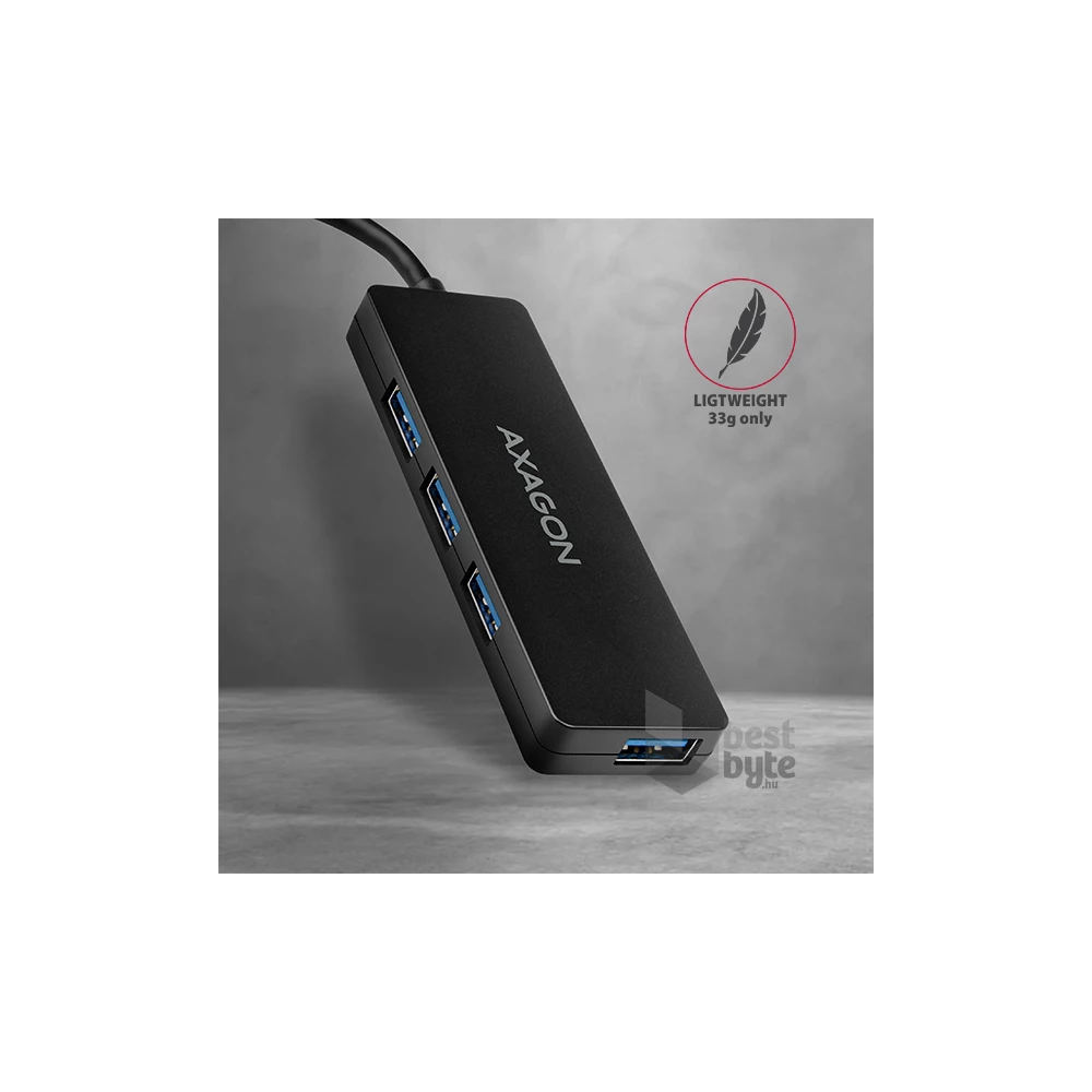 Axagon HUE-G1A 4 portos USB3.0 HUB