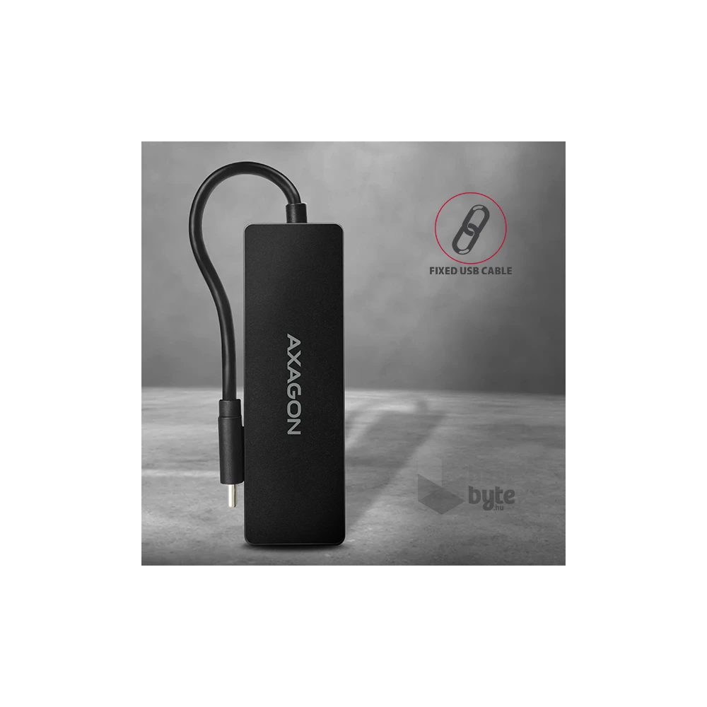 Axagon HUE-G1C 4 portos USB3.0 HUB