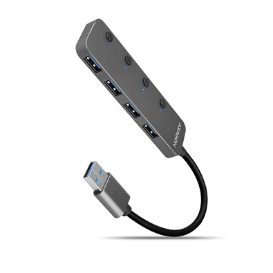 Axagon HUE-MSA 4 portos USB3.0 switch HUB