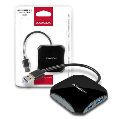 Axagon HUE-S1B 4 portos USB3.0 HUB