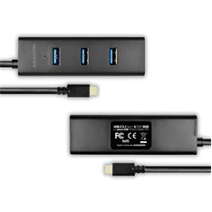 Axagon HUE-S2C 4 portos USB-C 3.0 HUB