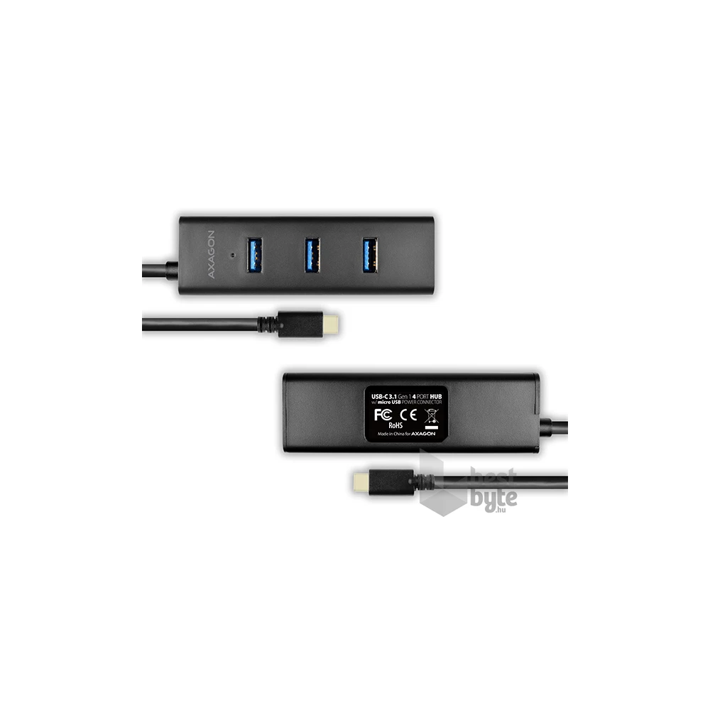 Axagon HUE-S2C 4 portos USB-C 3.0 HUB