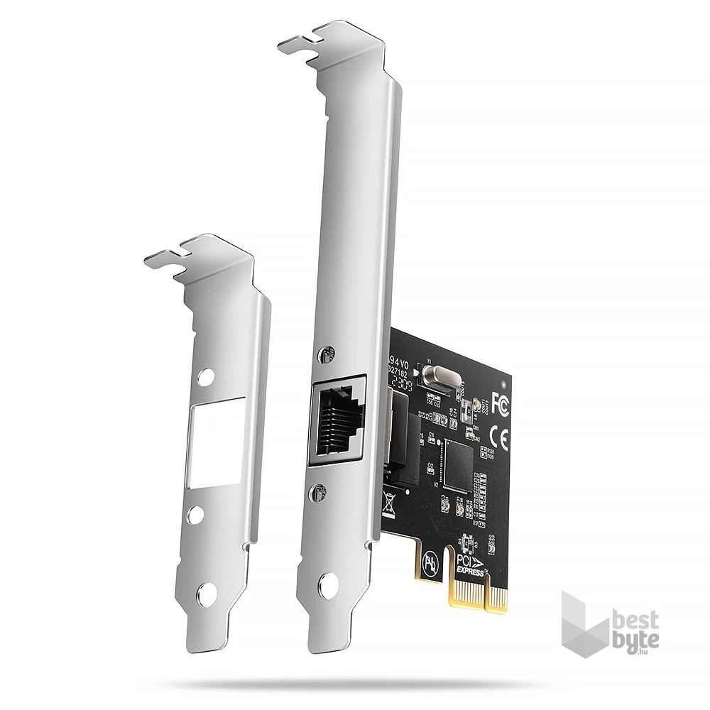 Axagon PCEE-GRL Gigabit Ethernet PCI-Express hálózati kártya