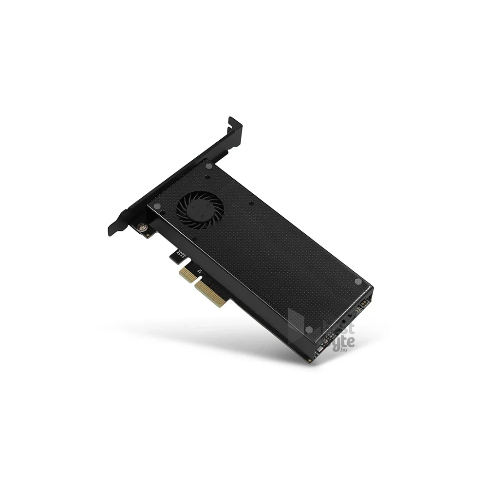Axagon PCEM2-DC PCI-Express - NVME+NGFF M.2 hűtővel ellátott adapter