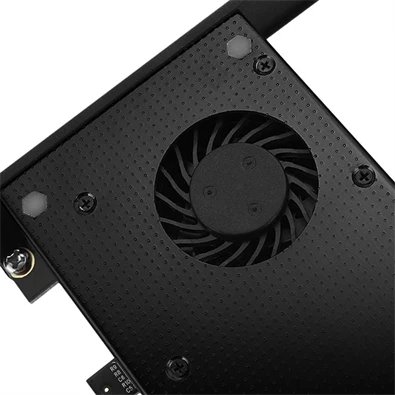 Axagon PCEM2-DC PCI-Express - NVME+NGFF M.2 hűtővel ellátott adapter