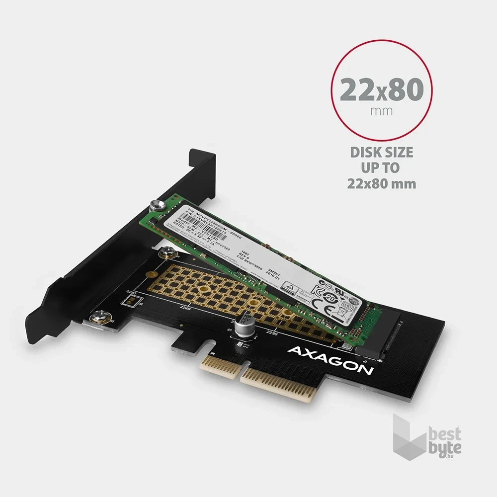 Axagon PCEM2-N PCI-Express - NVME M.2 adapter