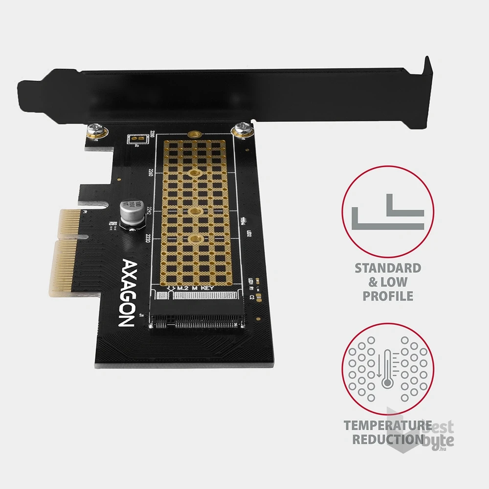 Axagon PCEM2-N PCI-Express - NVME M.2 adapter