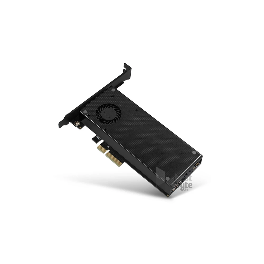 Axagon PCEM2-DC PCI-Express - NVME+NGFF M.2 hűtővel ellátott adapter