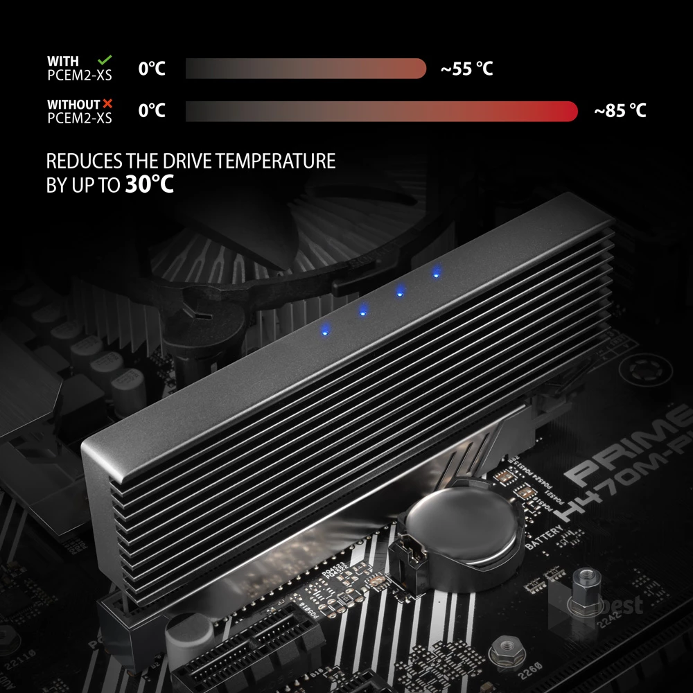 Axagon PCEM2-XS PCI-Express - NVME M.2 adapter
