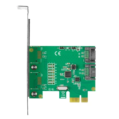 Axagon PCES-SA2 2 db belső SATAIII portos 1 sávos PCI-Express kártya