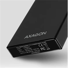 Axagon PWB-L10QC 10000mAh fekete power bank