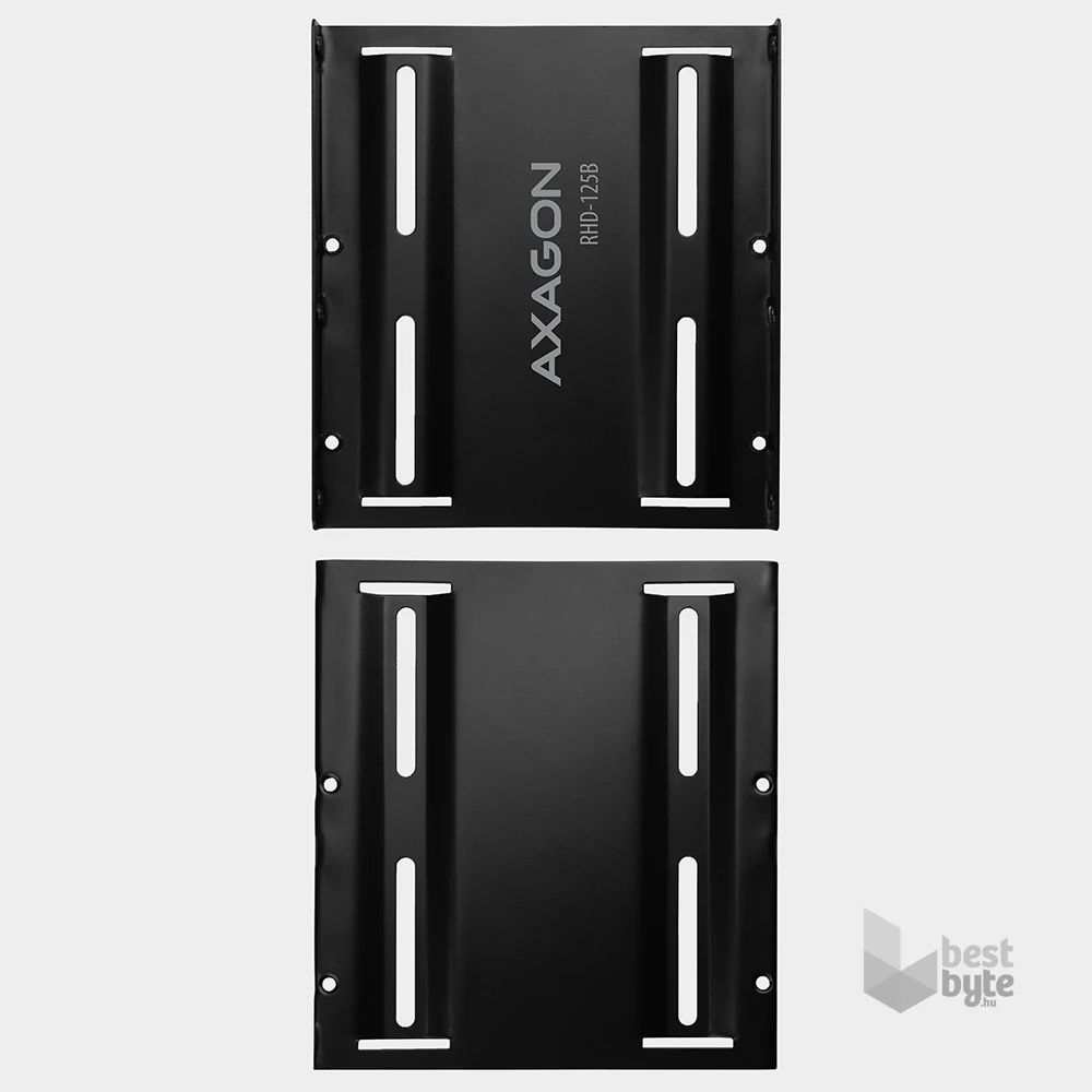 Axagon RHD-125B 3,5"-ről 2,5"-re fekete SSD / HDD beépítő keret