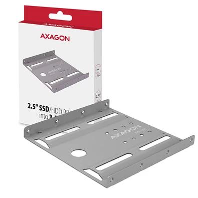 Axagon RHD-125S 3,5"-ről 2,5"-re szürke SSD / HDD beépítő keret