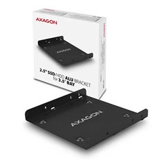 Axagon RHD-125 3,5"-ről 2,5"-re fekete SSD / HDD beépítő keret