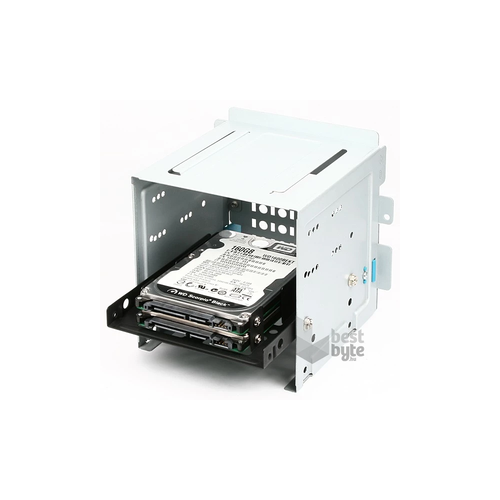 Axagon RHD-225 3,5"-ről 2,5"-re fekete SSD / HDD beépítő keret