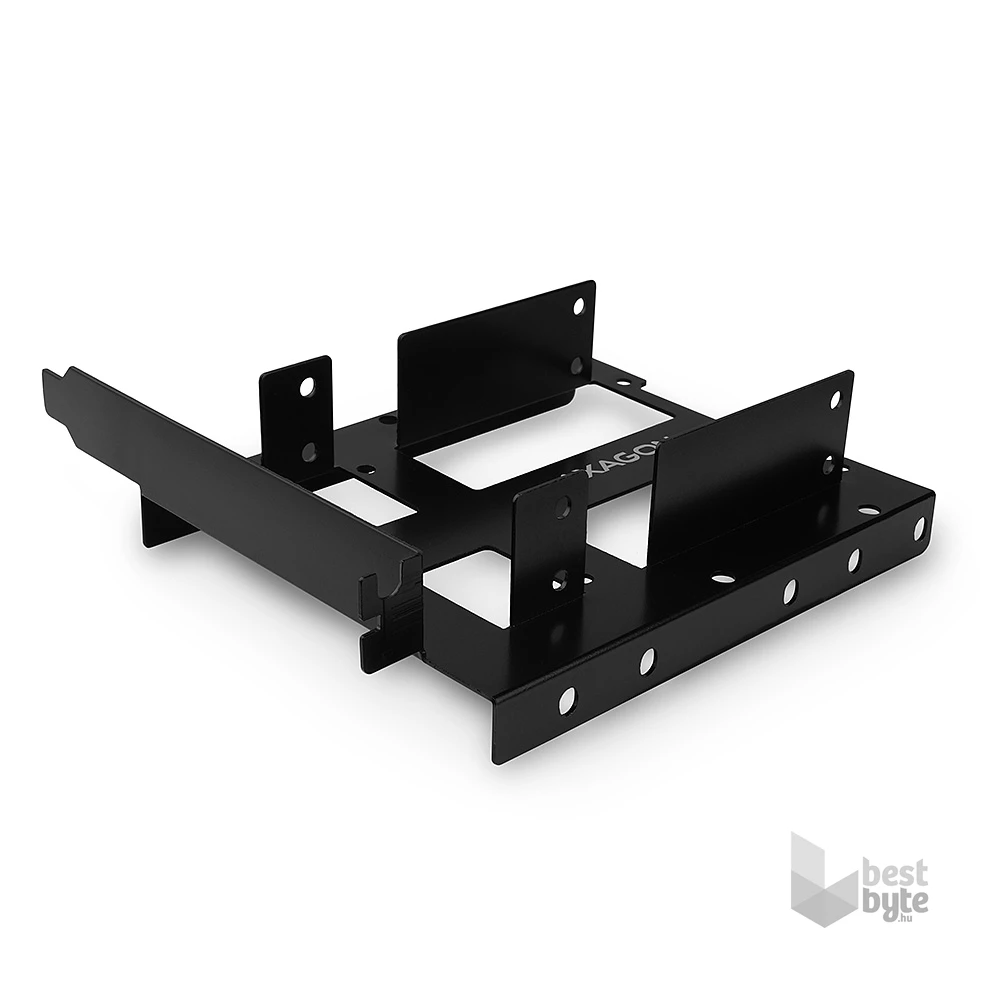 Axagon RHD-P35  1x3,5" és 2x2,5" fekete SSD / HDD beépítő keret PCI slotba