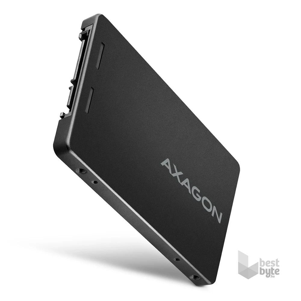 Axagon RSS-M2B M.2 fekete SSD ház