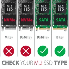 Axagon RSS-M2SD 2,5" SATA M.2 adapter