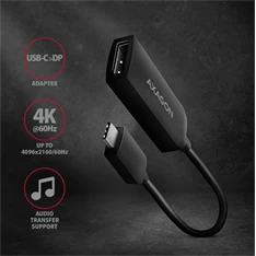 Axagon RVC-DP USB-C - Displayport adapter