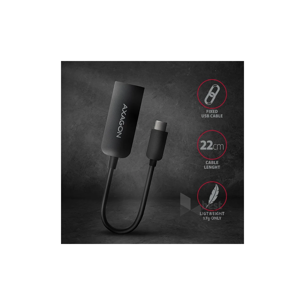 Axagon RVC-DP USB-C - Displayport adapter