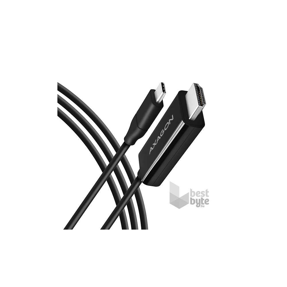 Axagon RVC-HI2C USB-C - HDMI 2.0 kábel