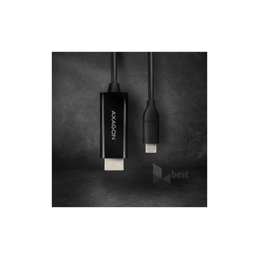 Axagon RVC-HI2C USB-C - HDMI 2.0 kábel
