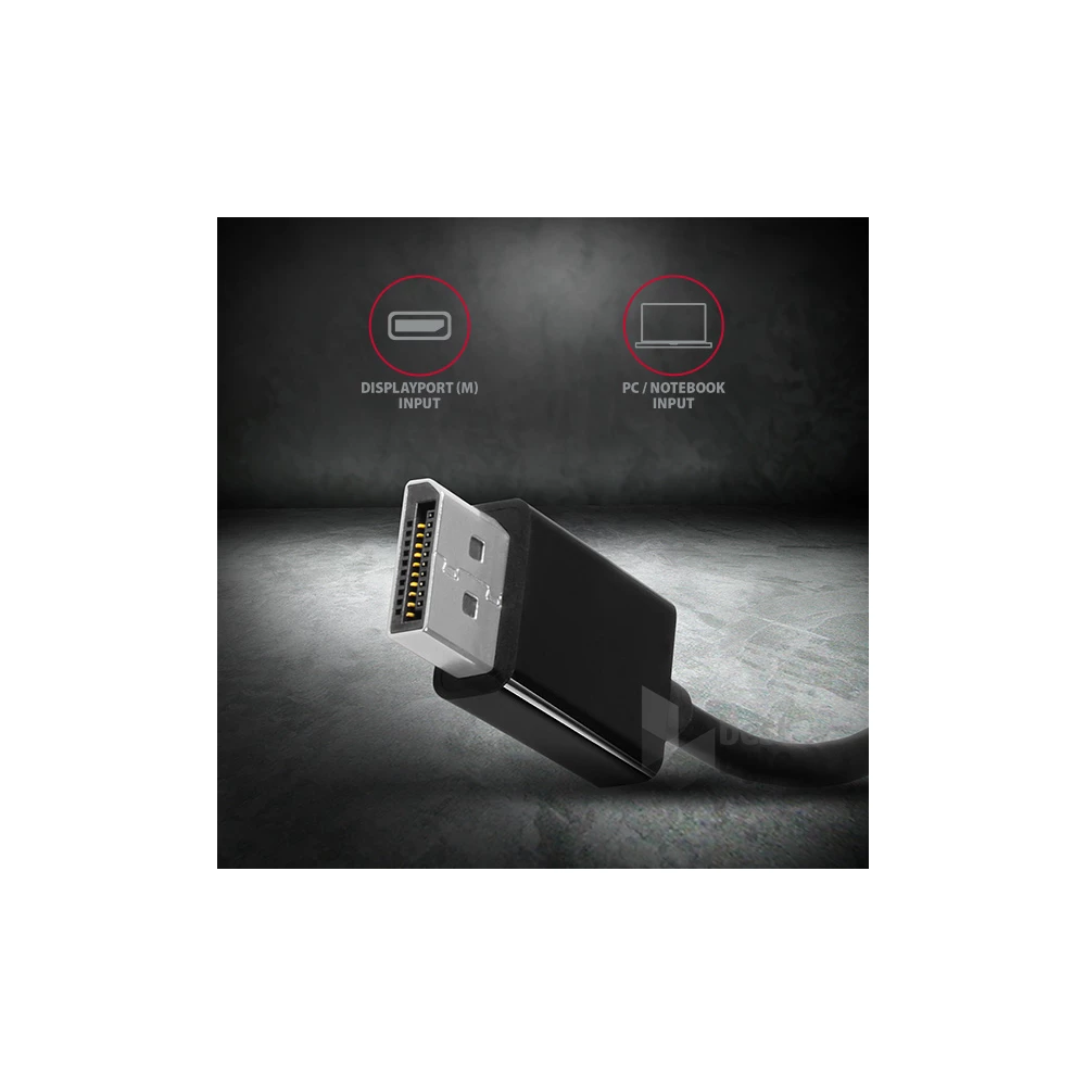 Axagon RVD-VGN Displayport - VGA adapter